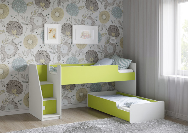 Детская выкатная кровать Легенда К402.41 в Ханты-Мансийске